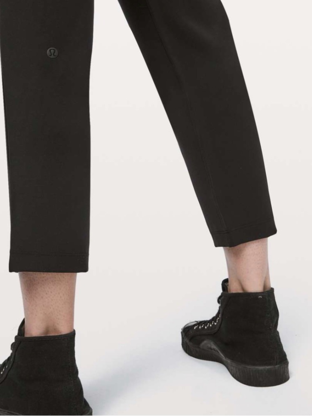 LULULEMON On The Fly Pants Size 4 Black 27” Packable Stretch Elastic Waist Read - Picture 8 of 15